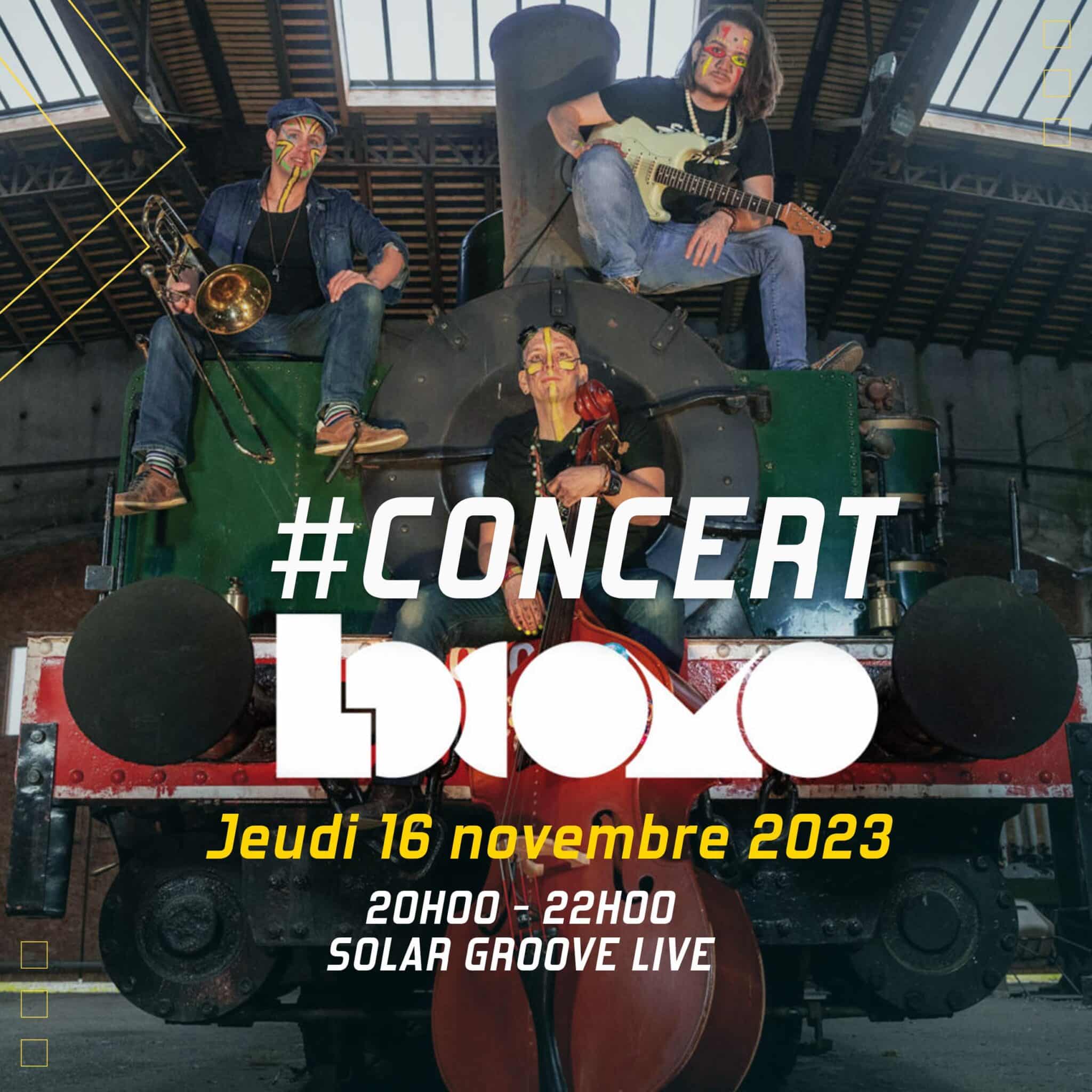 Concert de Locomo jeudi 16 novembre à Vertical'Art Le Mans