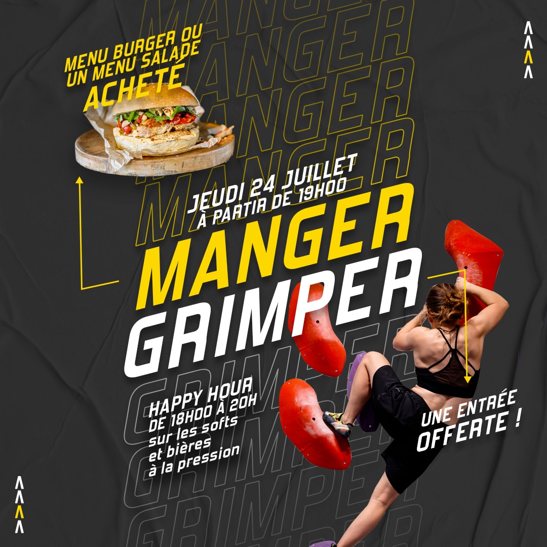 MANGER GRIMPER - INSTA