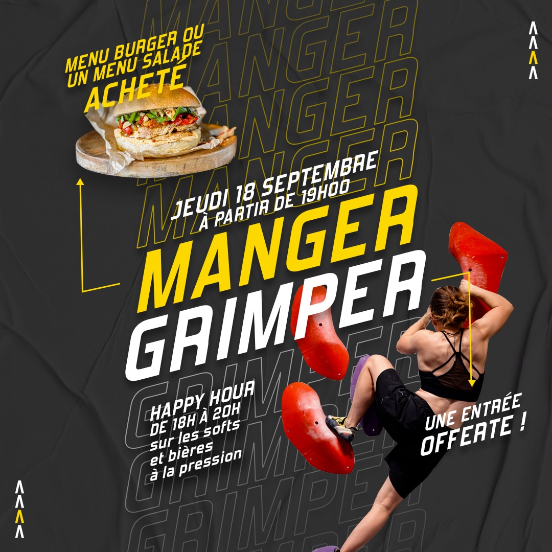 MANGER GRIMPER - INSTA