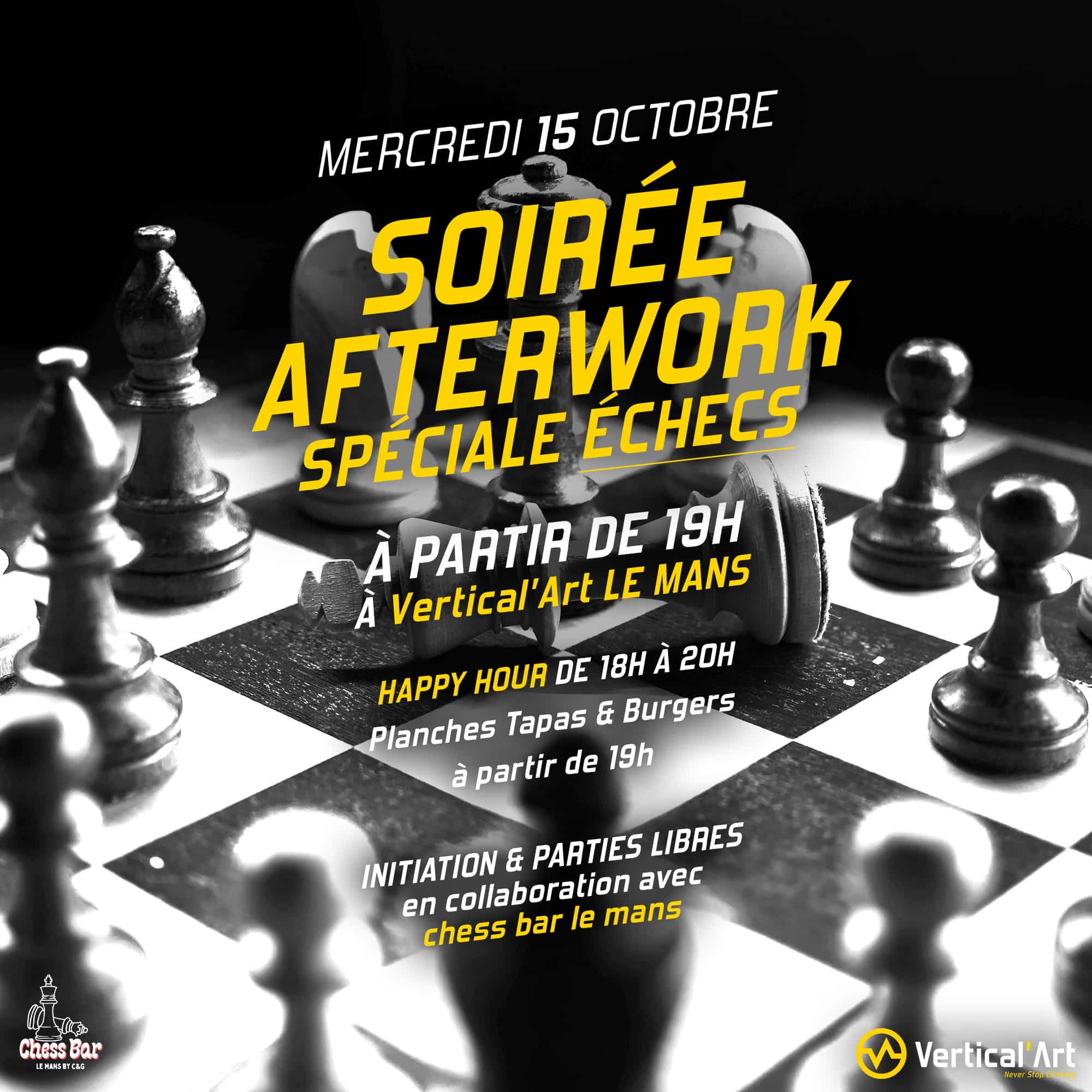 AFTERWORK ECHECS - LE MANS - INSTA