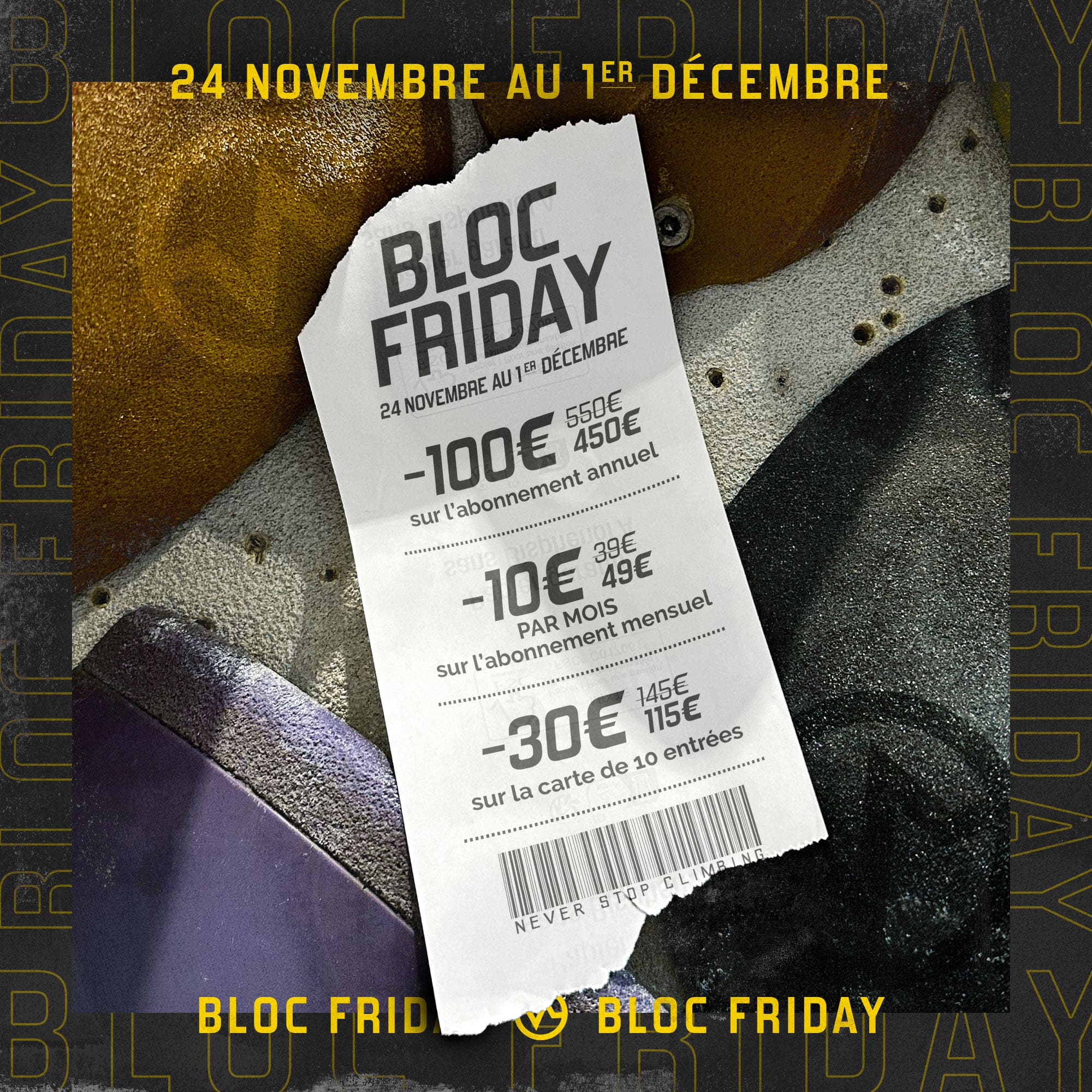 BLOC FRIDAY - Le Mans - Insta