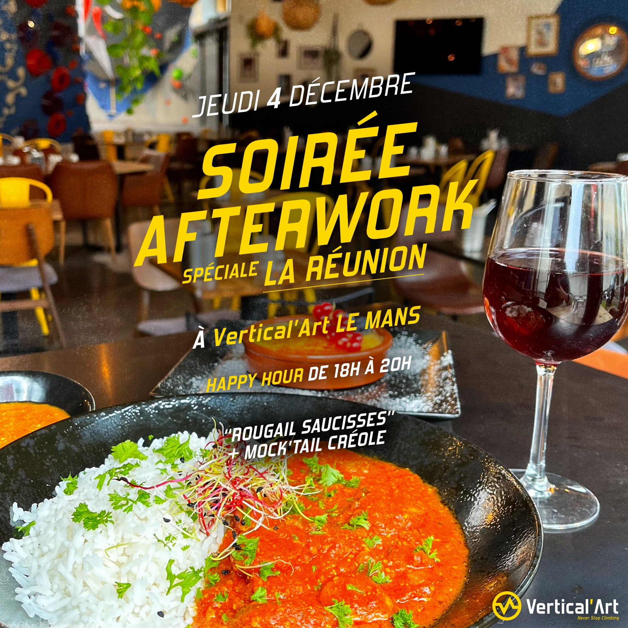 SOIREE AFTERWORK LA REUNION - Le Mans - Insta