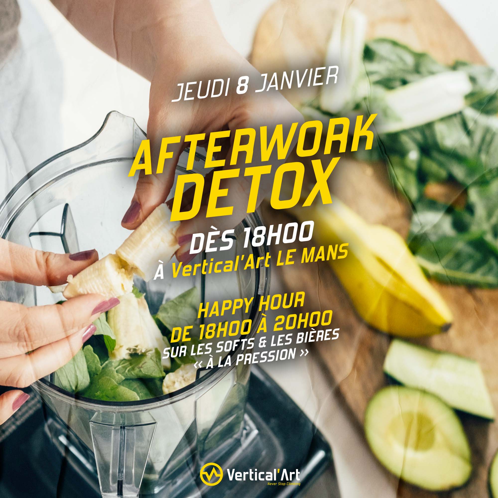 AFTERWORK DETOX - Le Mans - Insta