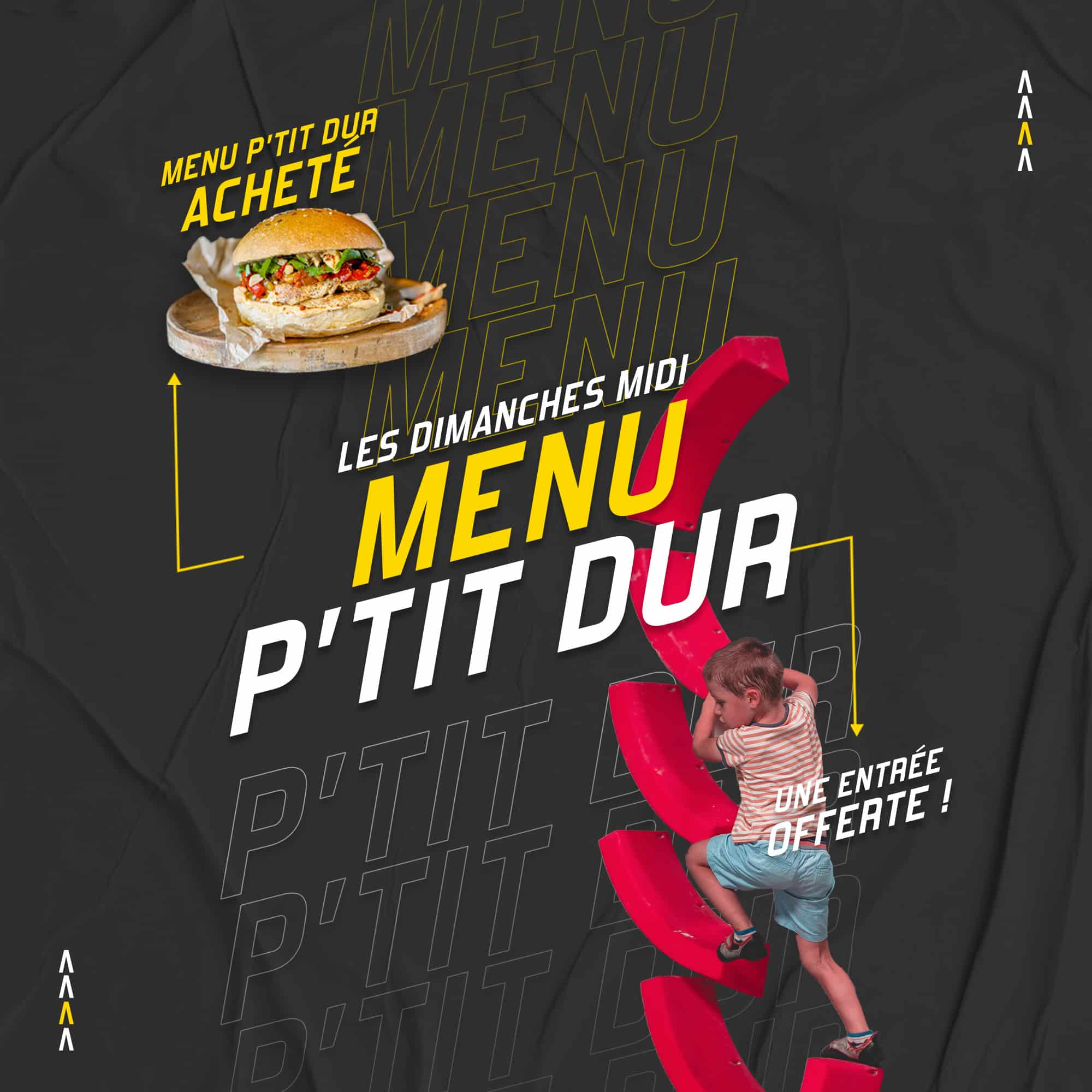 MENU P'TIT DUR - Insta