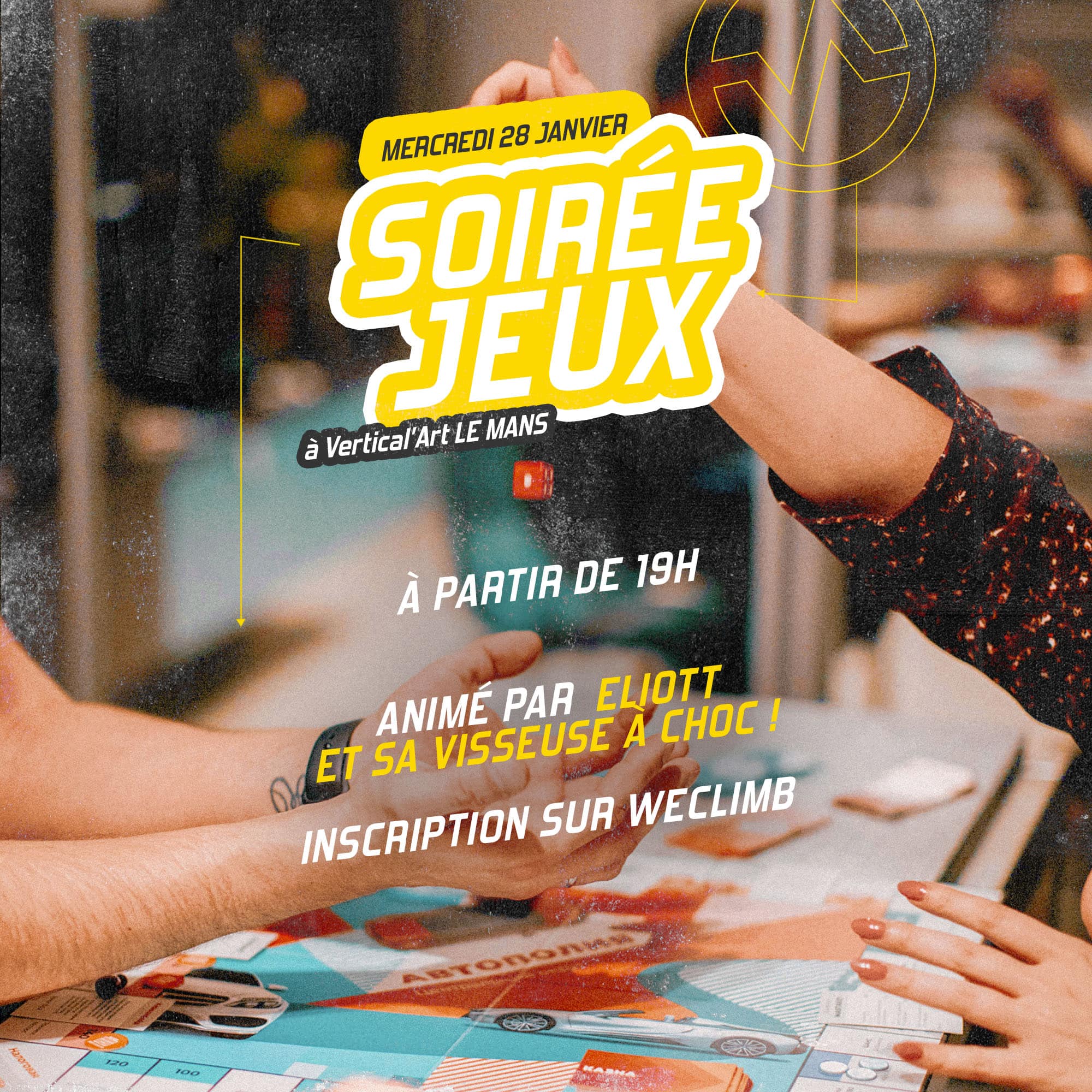 SOIREE JEUX - Le Mans - Insta