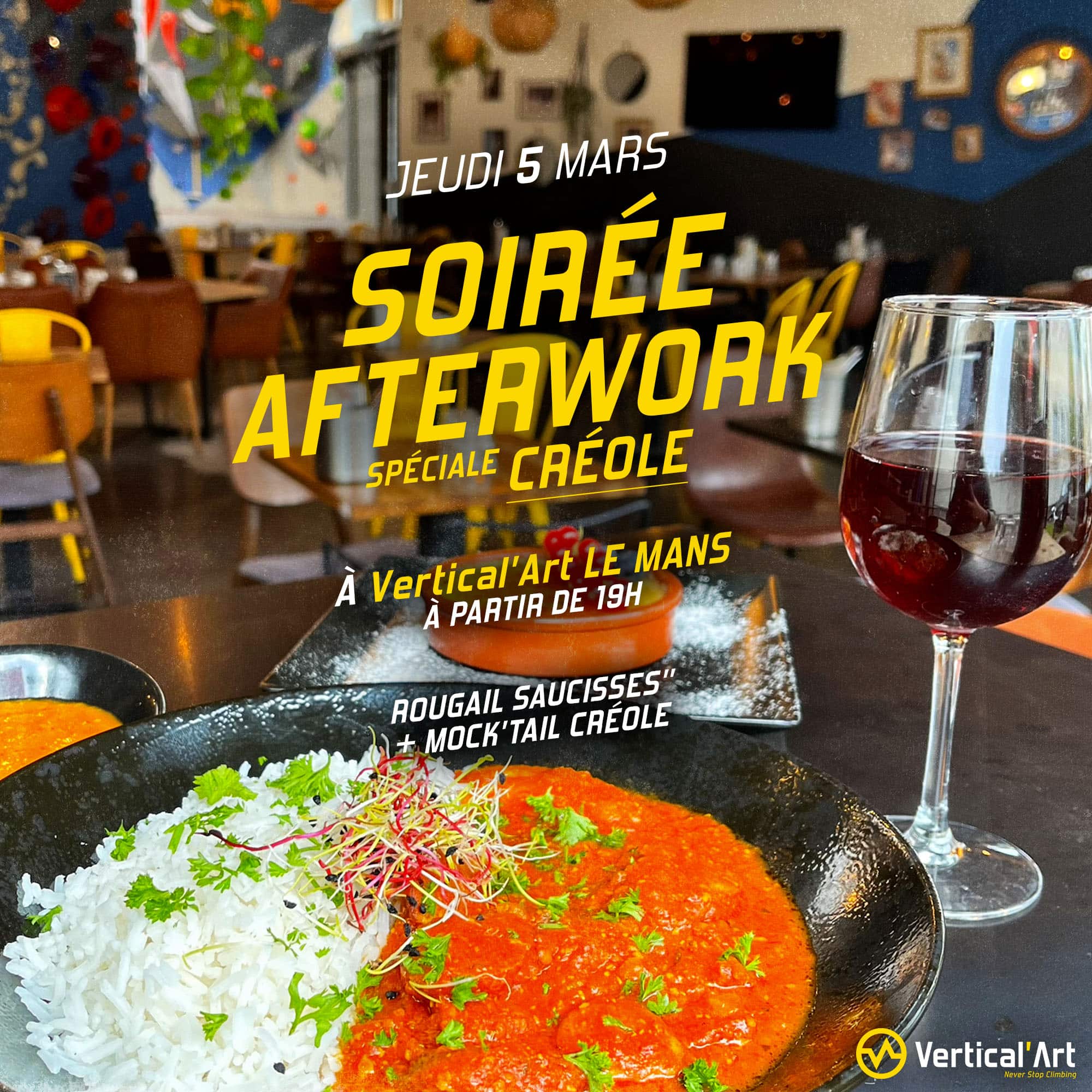 AFTERWORK CREOLE - Le Mans - Insta