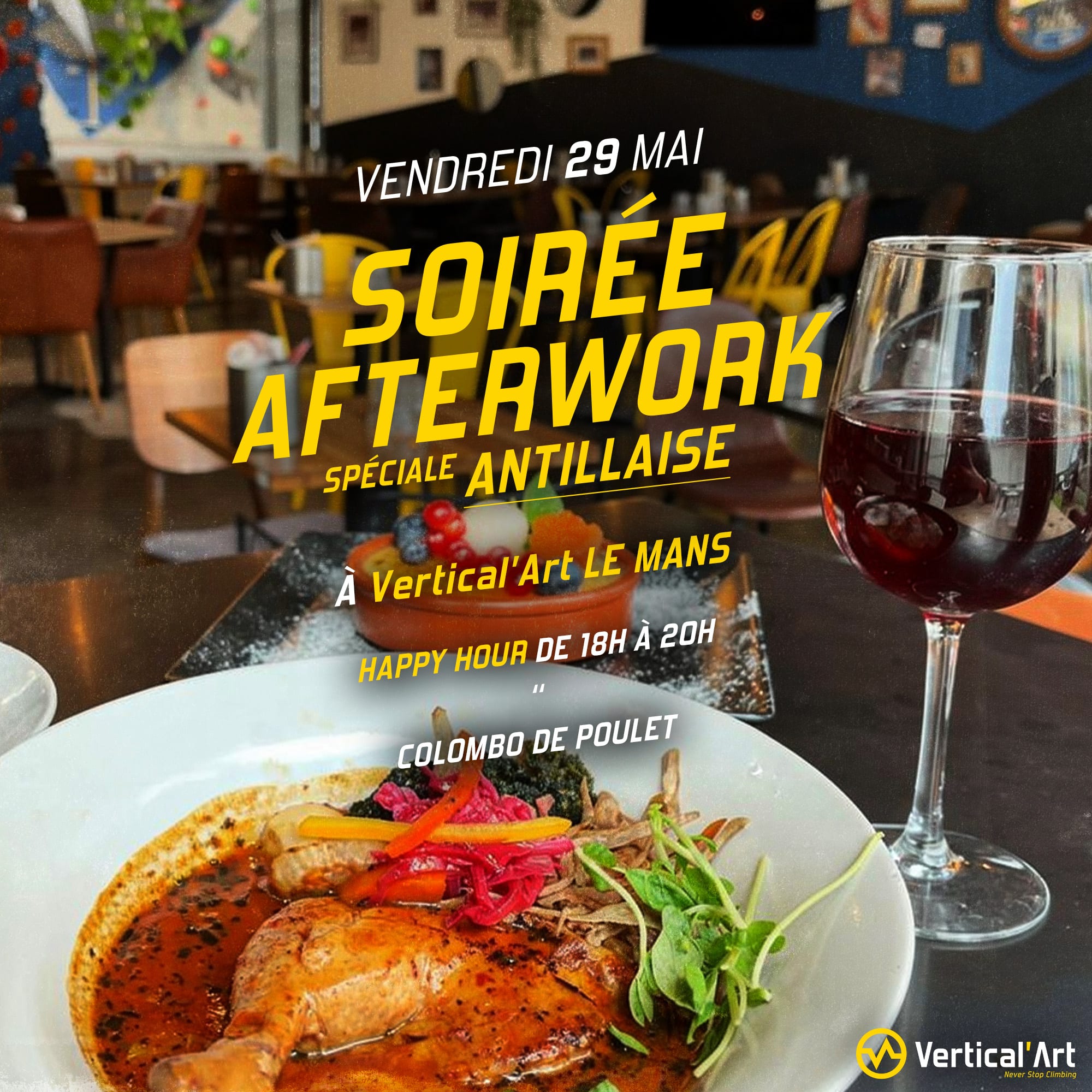 SOIREE AFTERWORK Antillaise- Le Mans - Insta