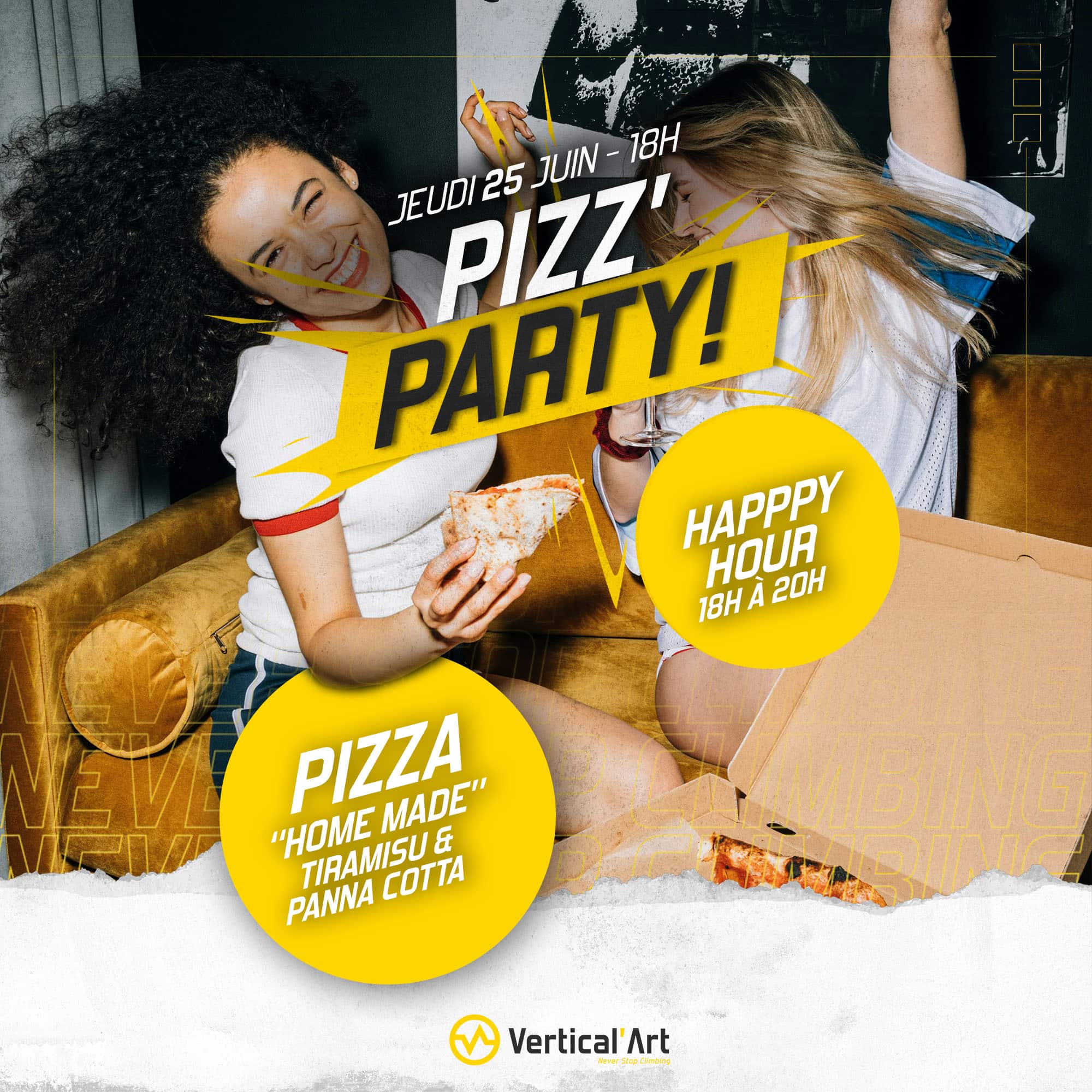 PIZZ'PARTY - LE MANS - Insta