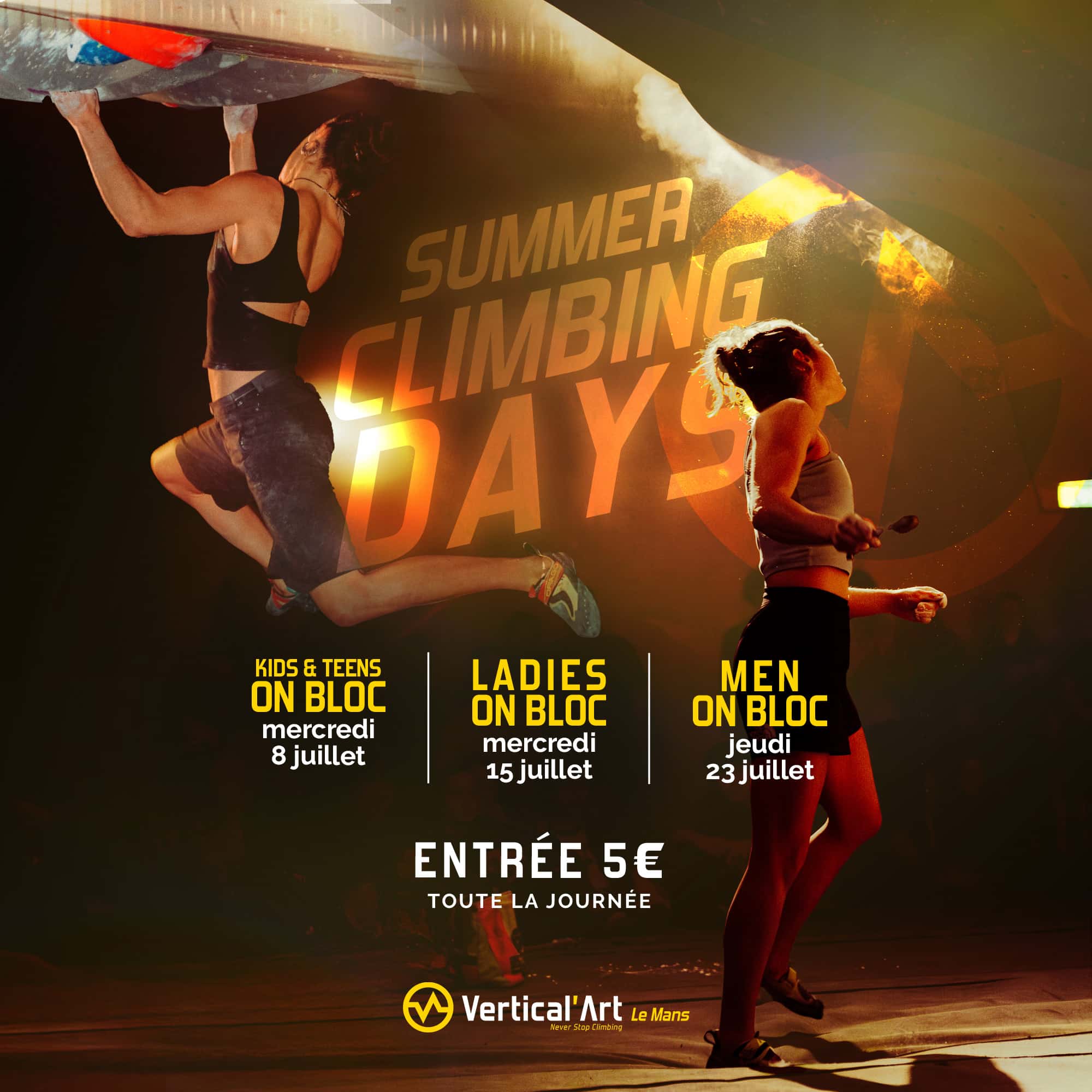 SUMMER CLIMBING DAYS - Le Mans - Insta 1